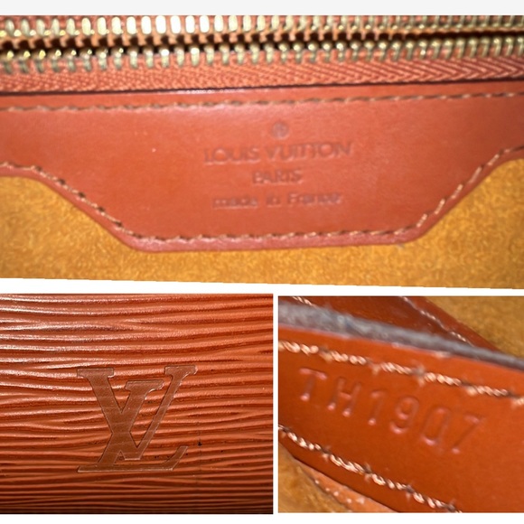 Authentic Louis Vuitton Epi Sorbonne Bag - Picture 13 of 16